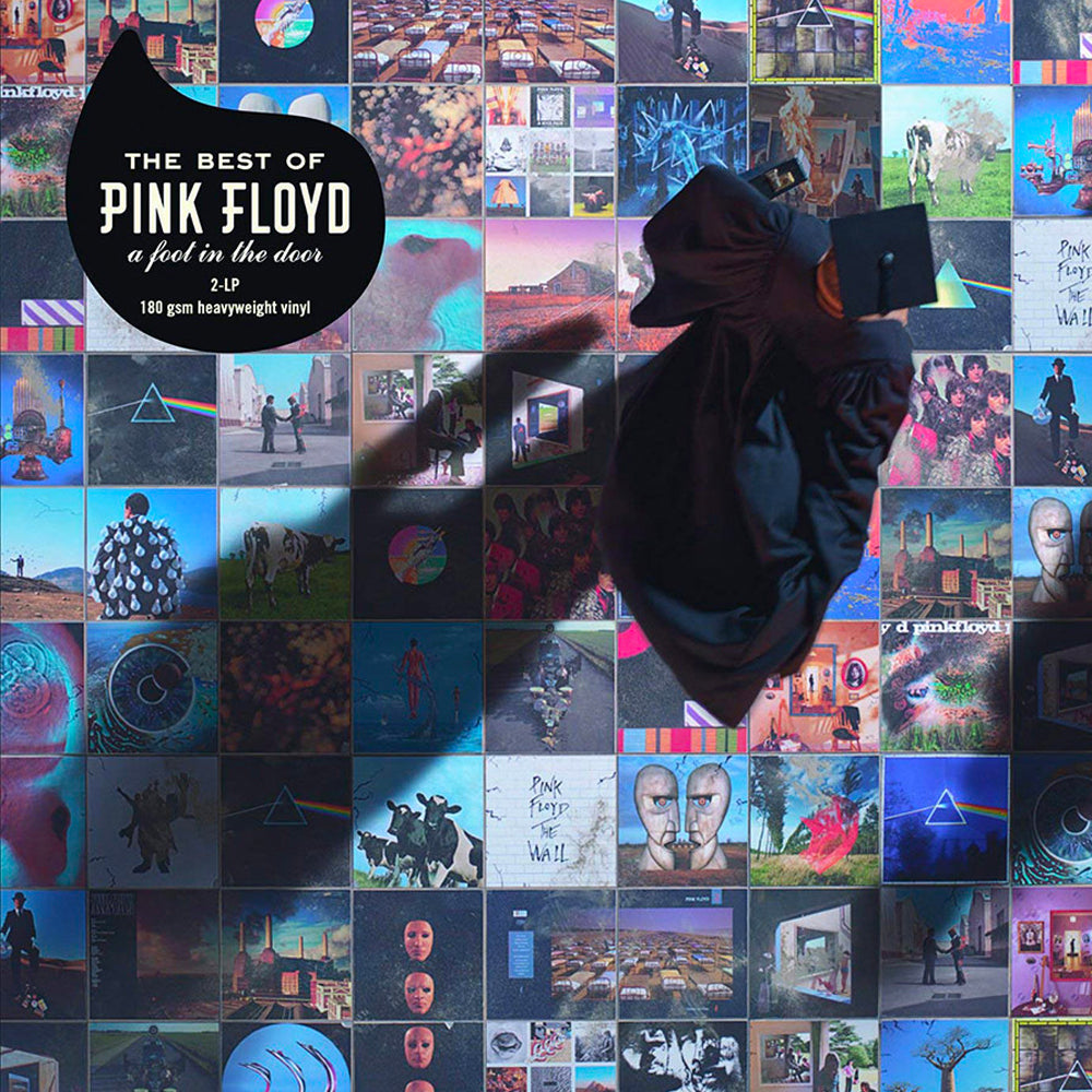 Pink Floyd The Best Of Pink Floyd: A Foot In The Door Vinyl Album & Crosley Record Storage Display Stand-1