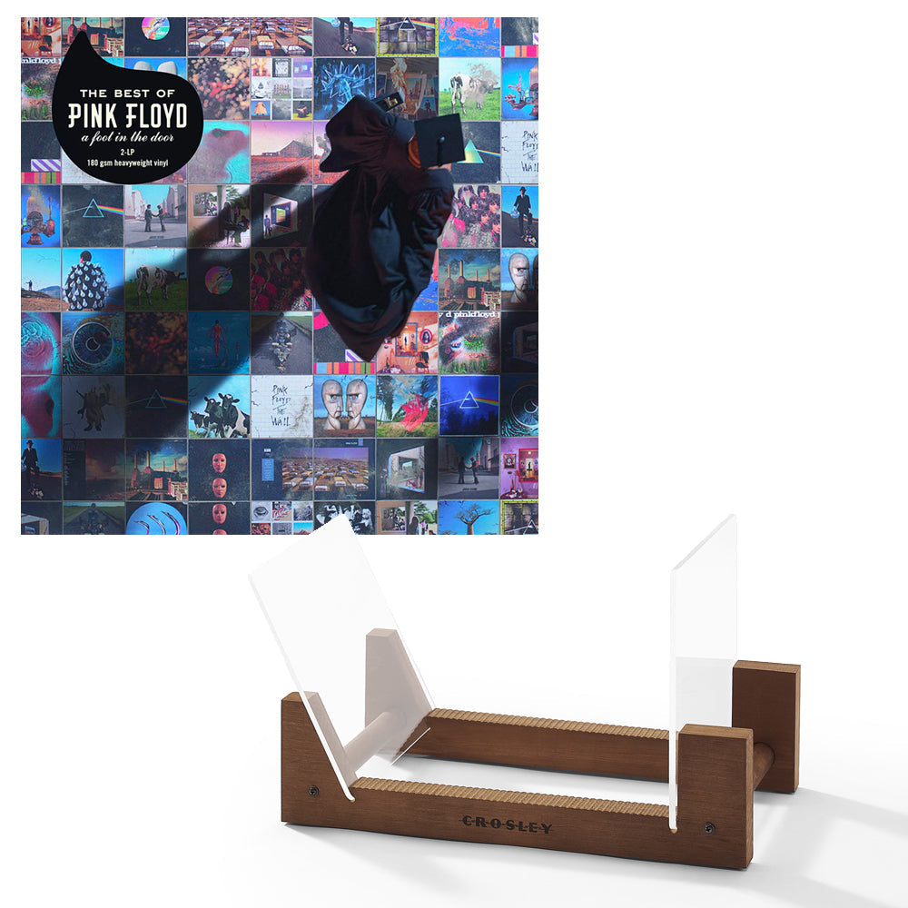 Pink Floyd The Best Of Pink Floyd: A Foot In The Door Vinyl Album & Crosley Record Storage Display Stand-0