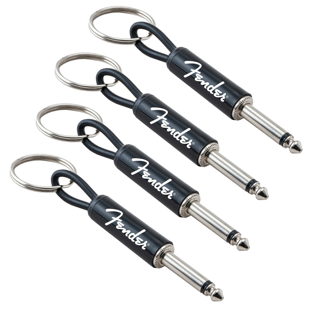 Pluginz Licensed Fender Guitar Plug Keychain - 4 Pack-0