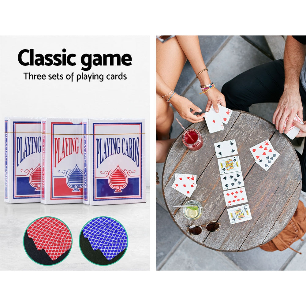 Poker Chip Set 1000PC Chips TEXAS HOLD'EM Casino Gambling Dice Cards-4