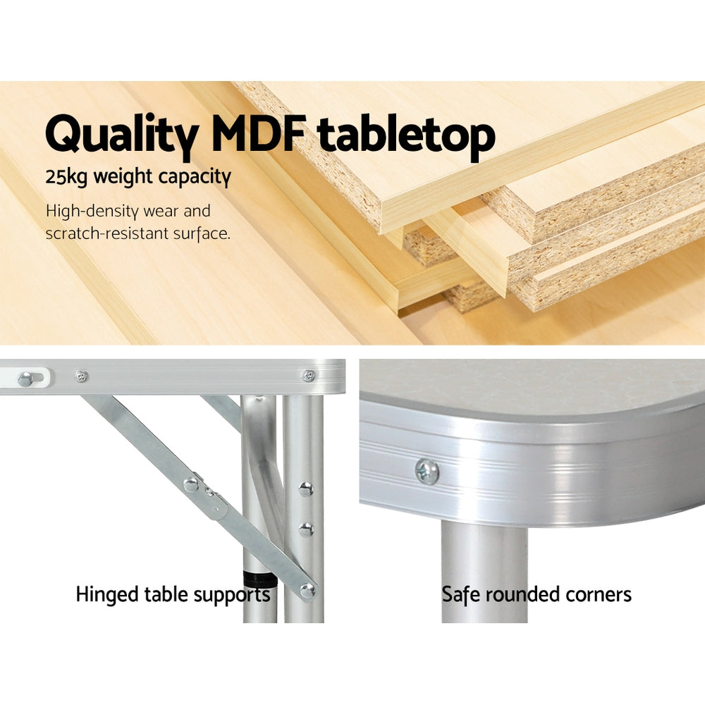 Portable Folding Camping Table 60cm-5