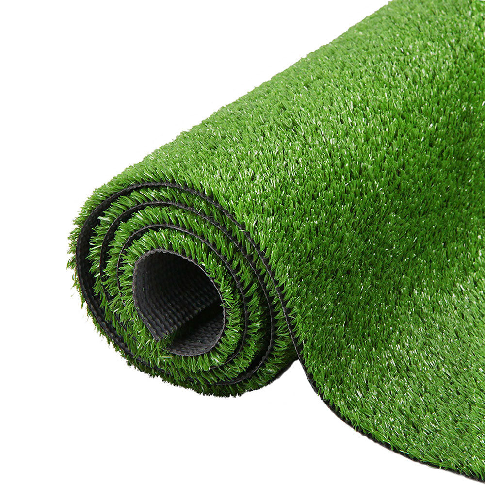 Primeturf Artificial Grass 17mm 2mx5m 10sqm Synthetic Fake Turf Plants Plastic Lawn Olive-3