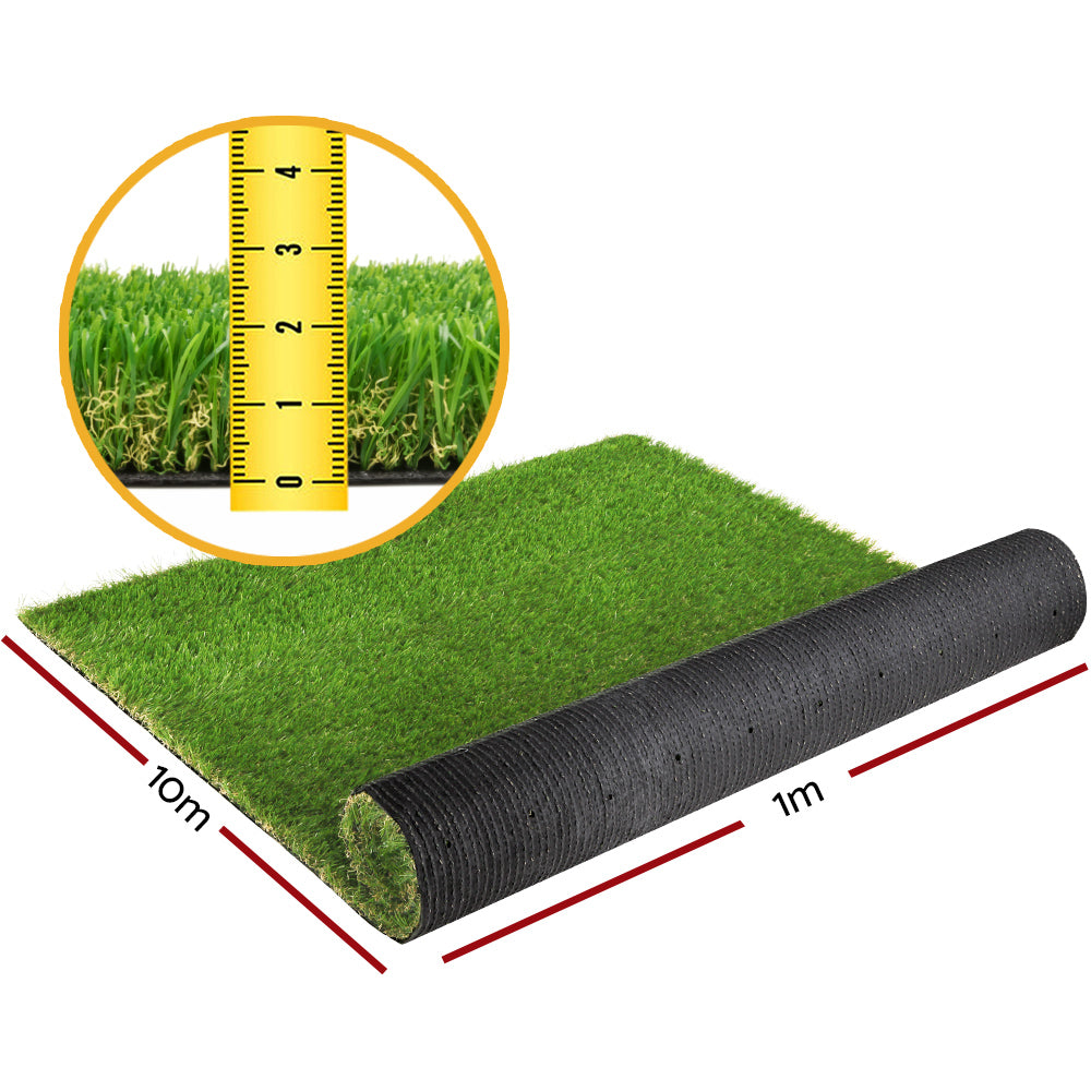 Primeturf Artificial Grass 20mm 1mx10m 10sqm Synthetic Fake Turf Plants Plastic Lawn 4-coloured-1