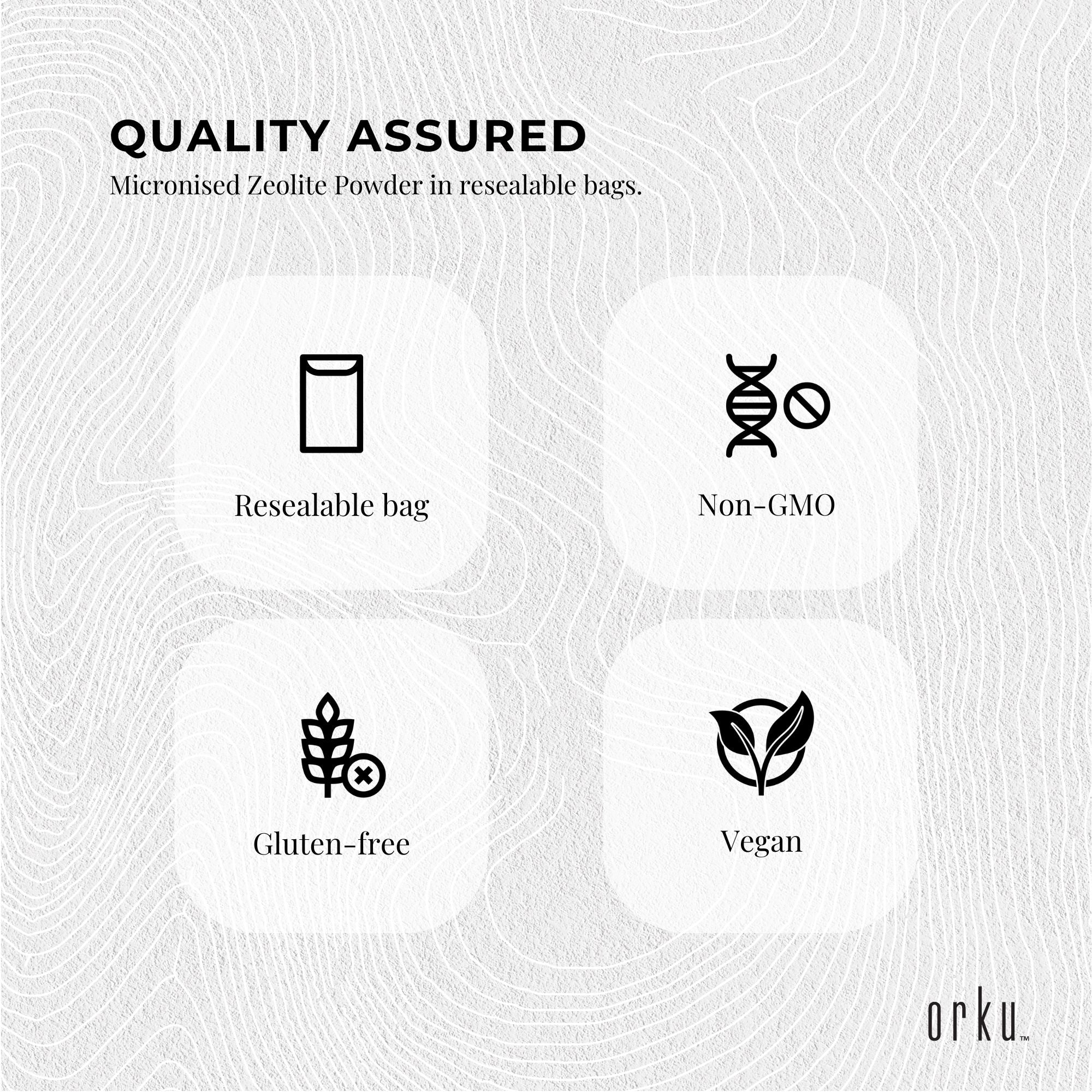 Pure Micronised Zeolite Powder Supplement In Bags Micronized Volcamin Bulk-11