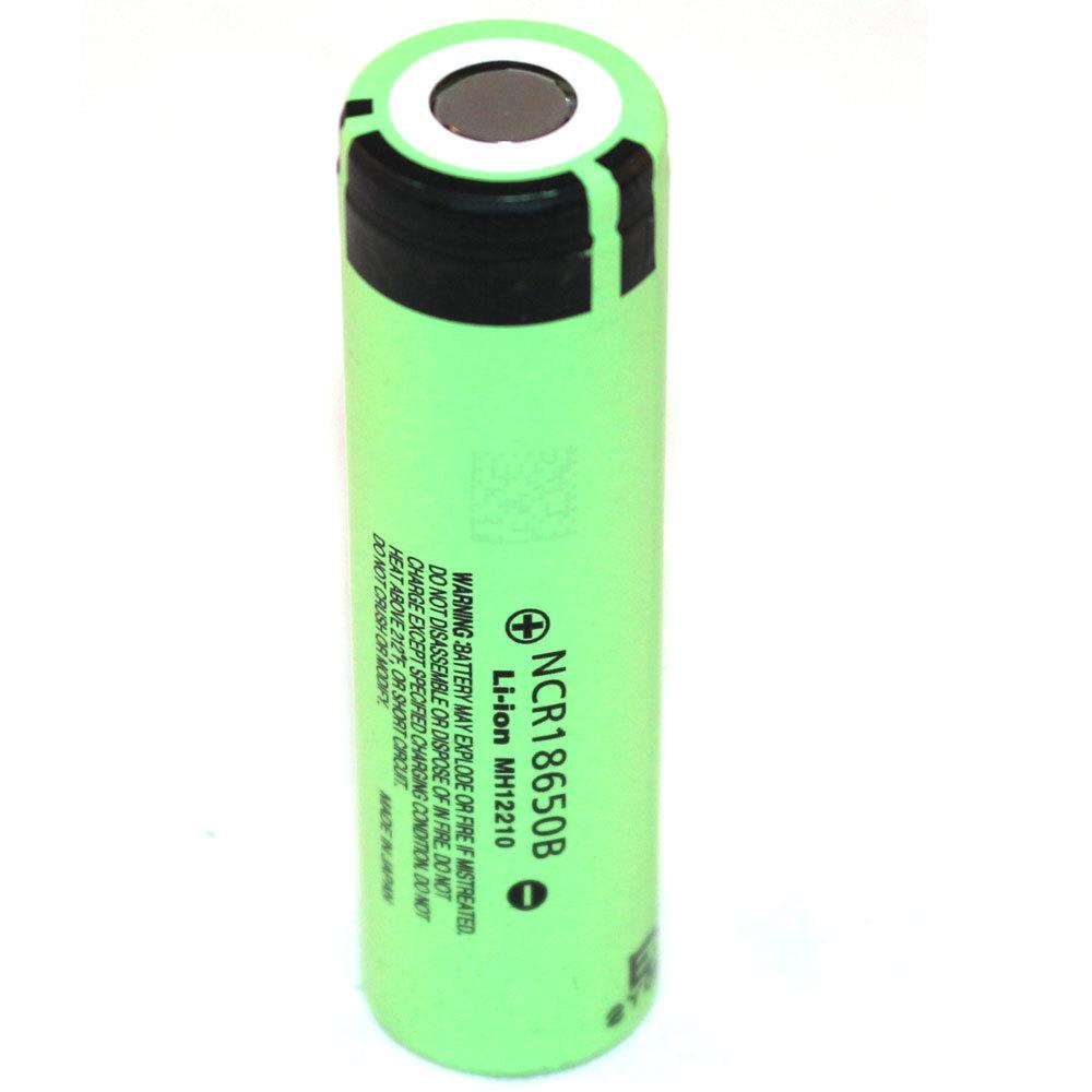 Rechargeable Batteries - Panasonic NCR 18650 B 6.5A 3400mAh 3.7V Lithium Battery-0