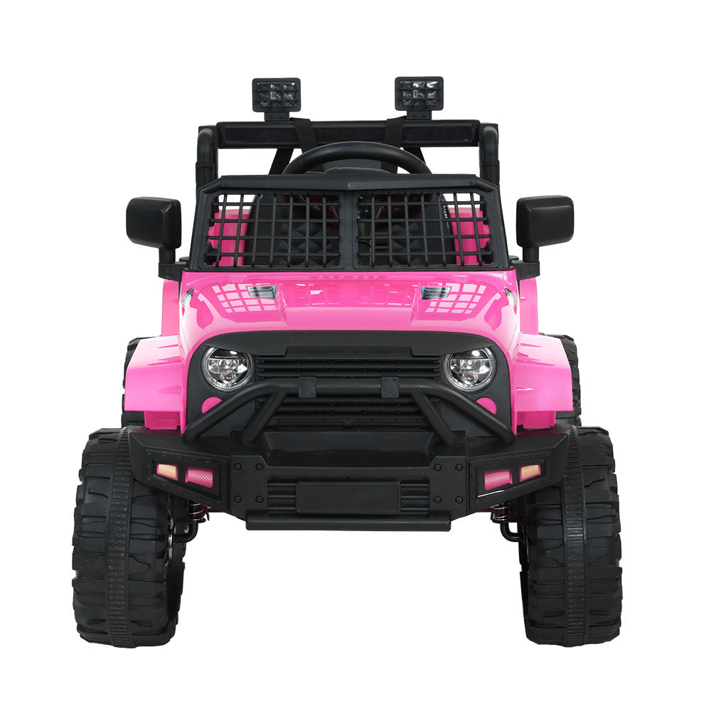 Rigo Kids Ride On Car Electric 12V Car Toys Jeep Battery Remote Control Pink-2