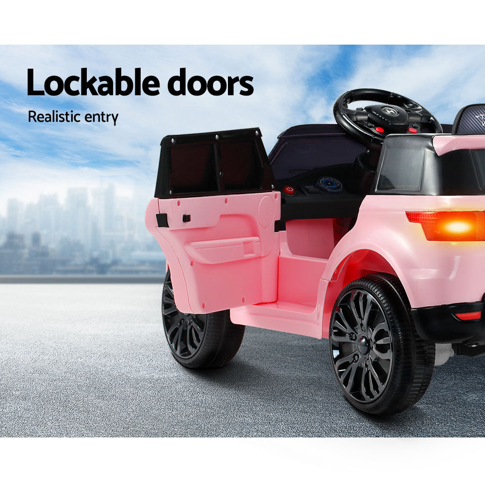 Rigo Kids Ride On Car - Pink-9