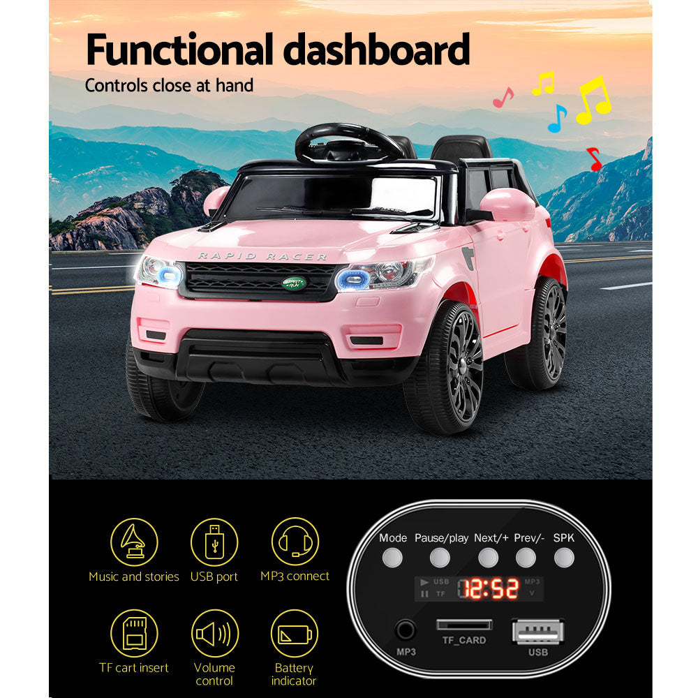 Rigo Kids Ride On Car - Pink-10