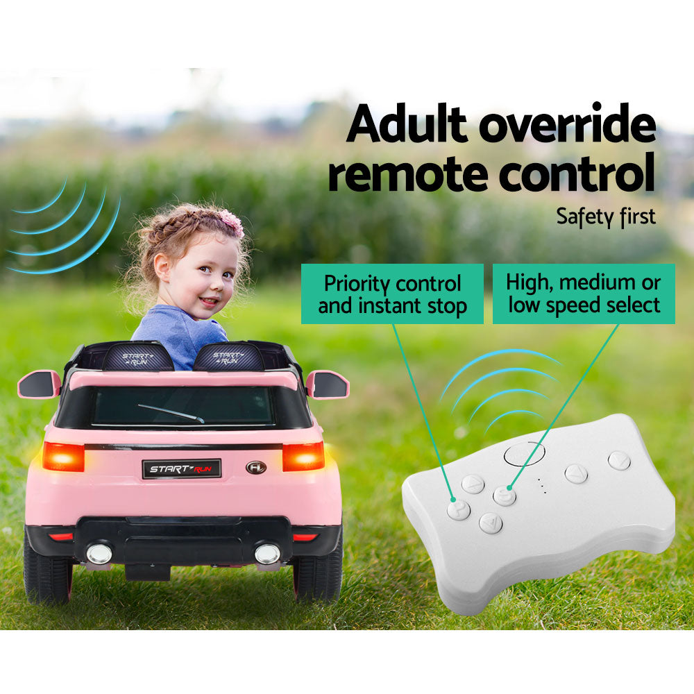 Rigo Kids Ride On Car - Pink-11