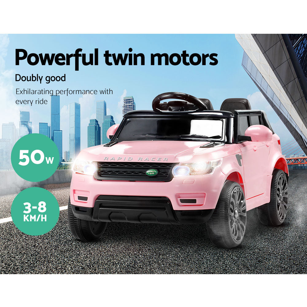 Rigo Kids Ride On Car - Pink-8