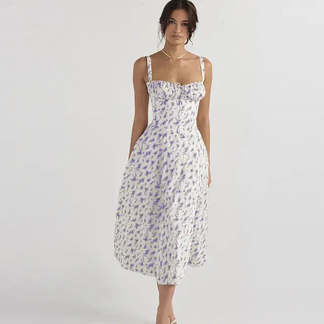 Summer Floral A-line Dress