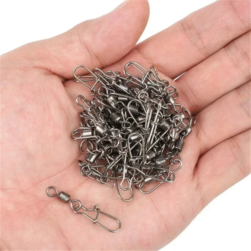 Delysia King 50 Piece Set of Fishing connector fishing gear kit