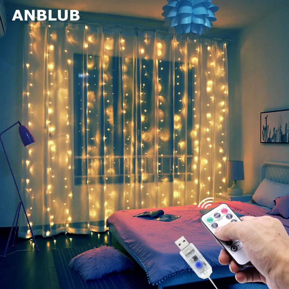 LED Curtain String Light
