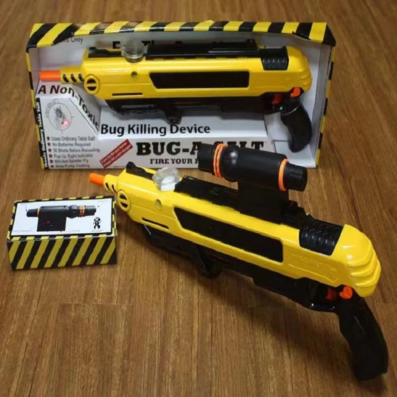 Salt bullet Gun 3 FLy Killer With Infrared Sight Laser Pepper Bullet Blaster Airsoft for Bug Blow Mosquito Shoot Model Gift Toy