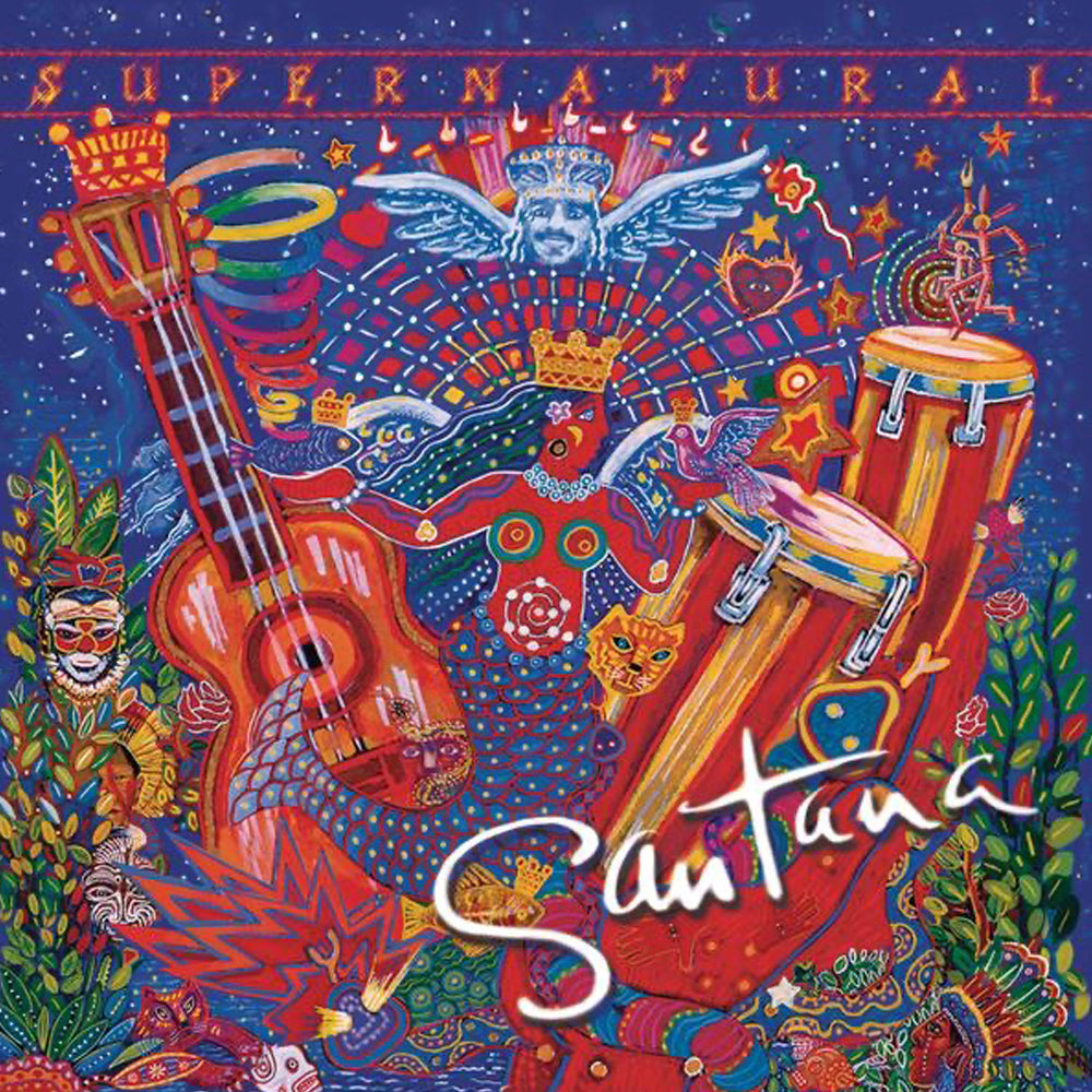 Santana Supernatural Vinyl Album-0