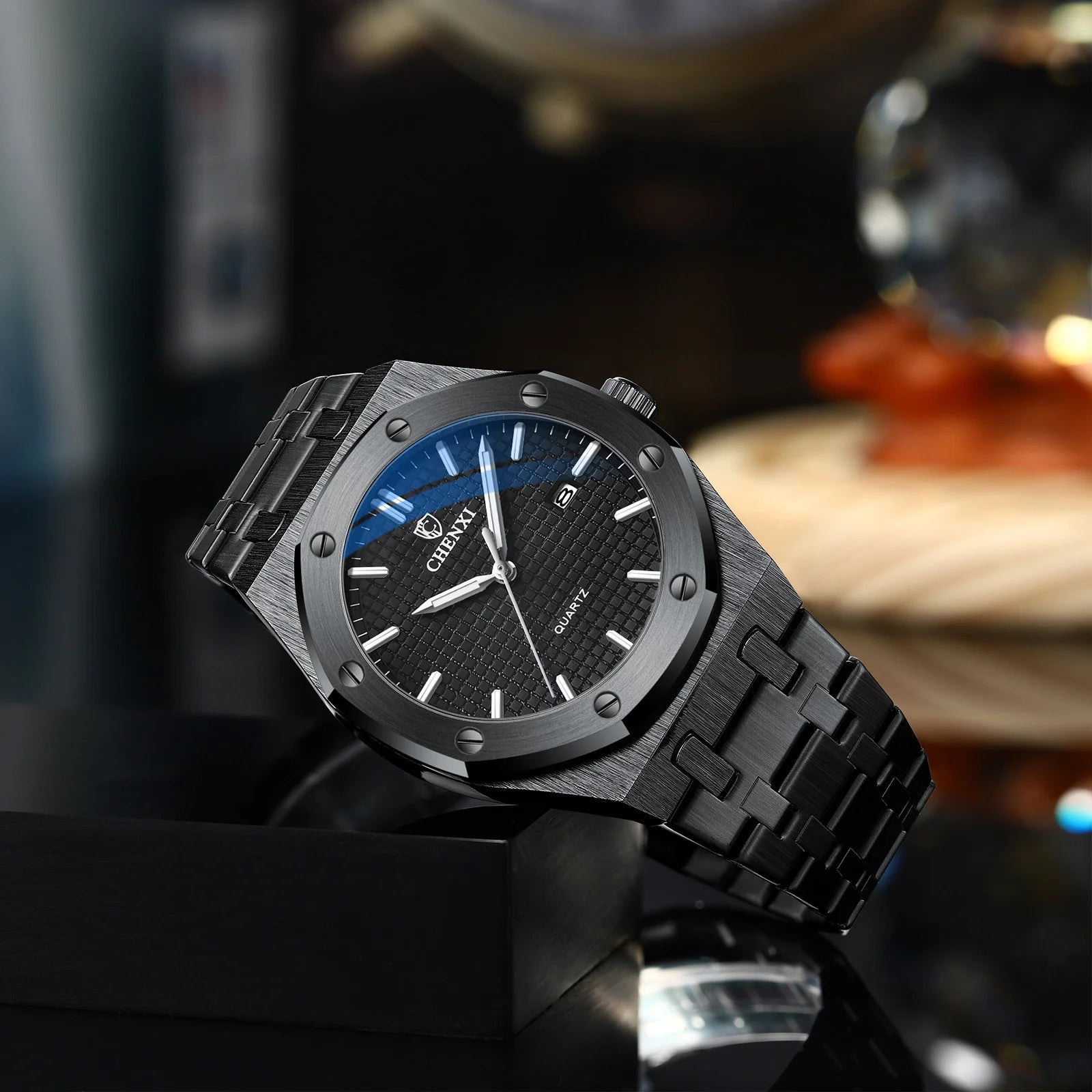 CHENXI 8248 Luminous Waterproof Men's Watch Steel Fashion Free Shipping Trend Clock Montres Homme Zegarki Reloj Hombre