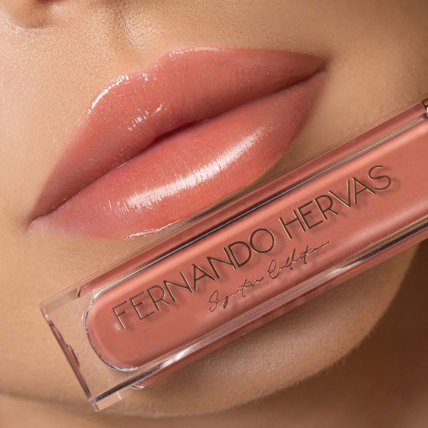 She's Bronzed Lip Shine Argan Gloss by Fernando Hervas-0