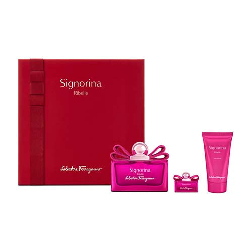 Signorina Ribelle 3Pc Gift Set for Women by Salvatore Ferragamo-0