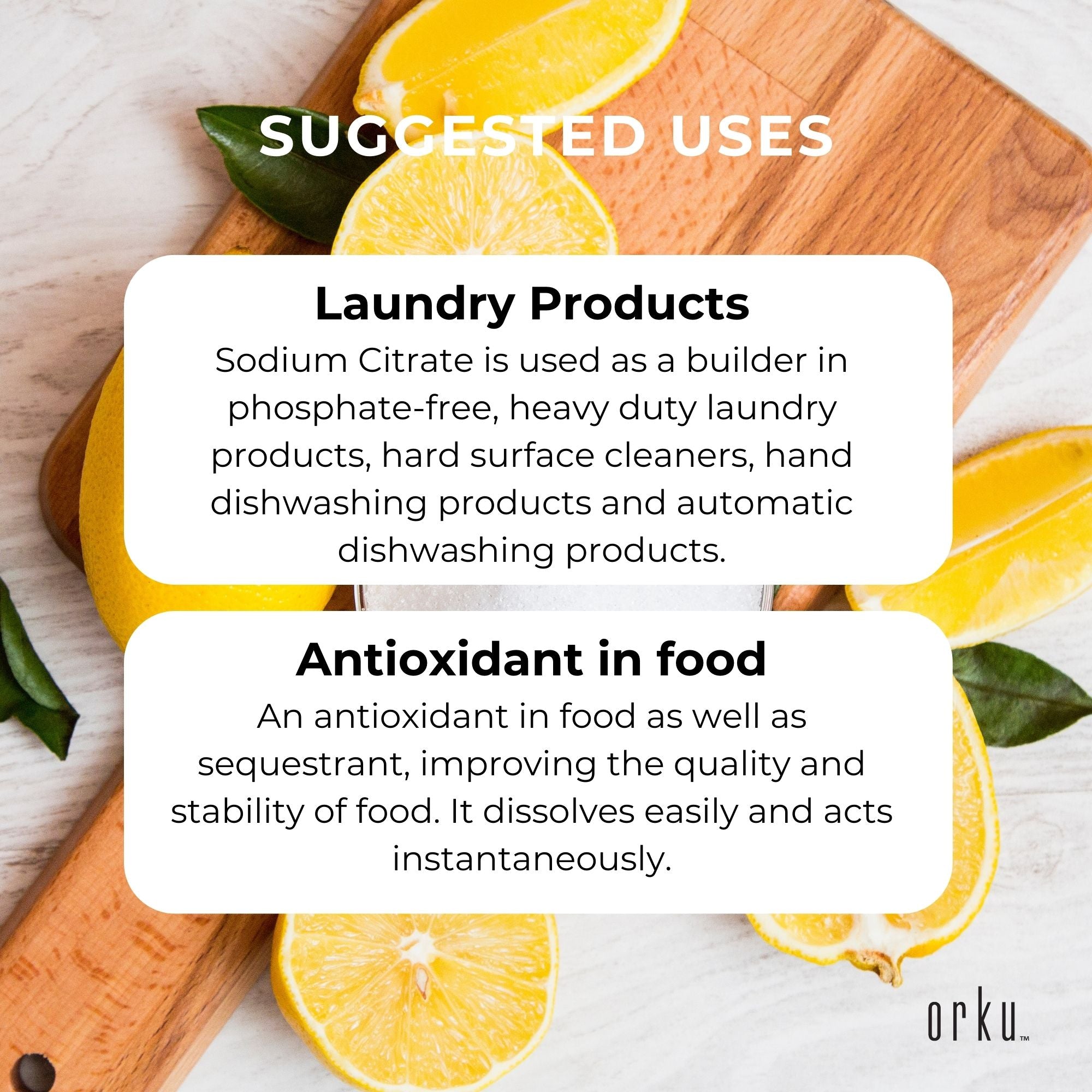 Sodium Citrate Powder - Trisodium Food Grade Salt Acid Preservative Bulk-9