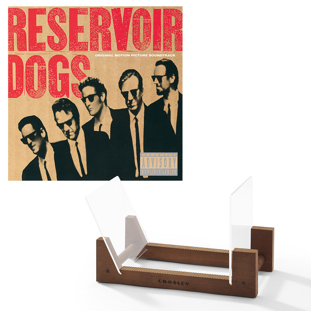 Soundtrack Reservoir Dogs - Vinyl Album & Crosley Record Storage Display Stand-0