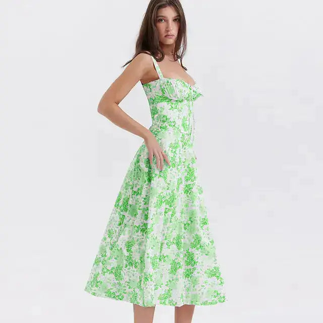 Summer Floral A-line Dress
