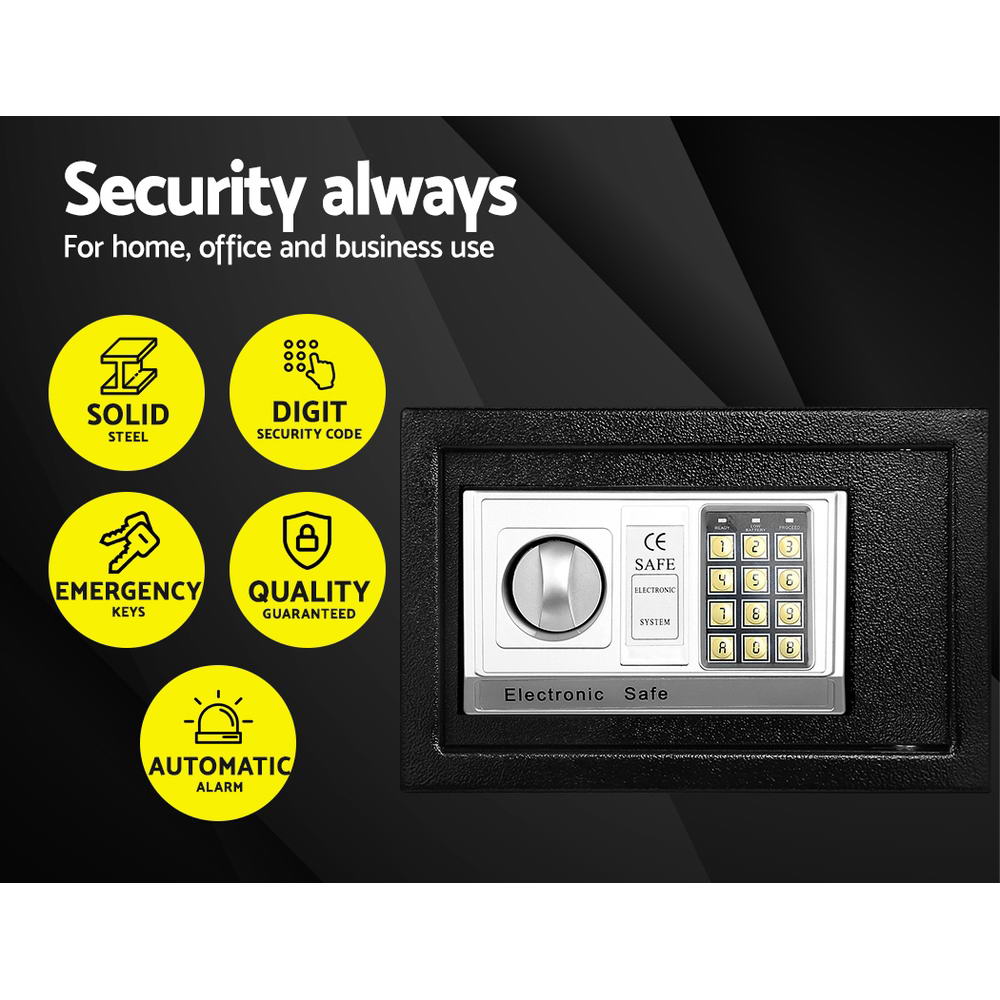 UL-TECH Electronic Safe Digital Security Box 8.5L-2