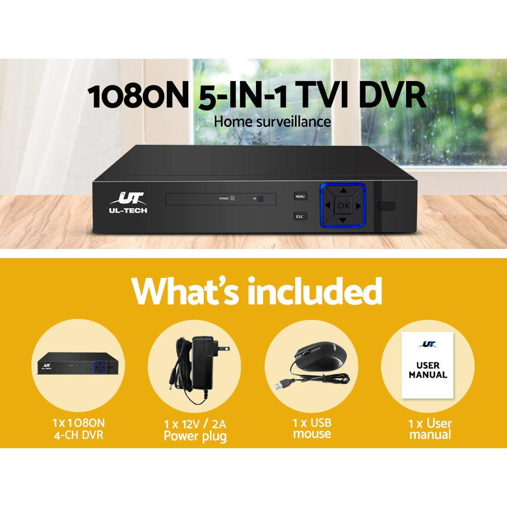 UL Tech 8 Channel CCTV Security Video Recorder-3