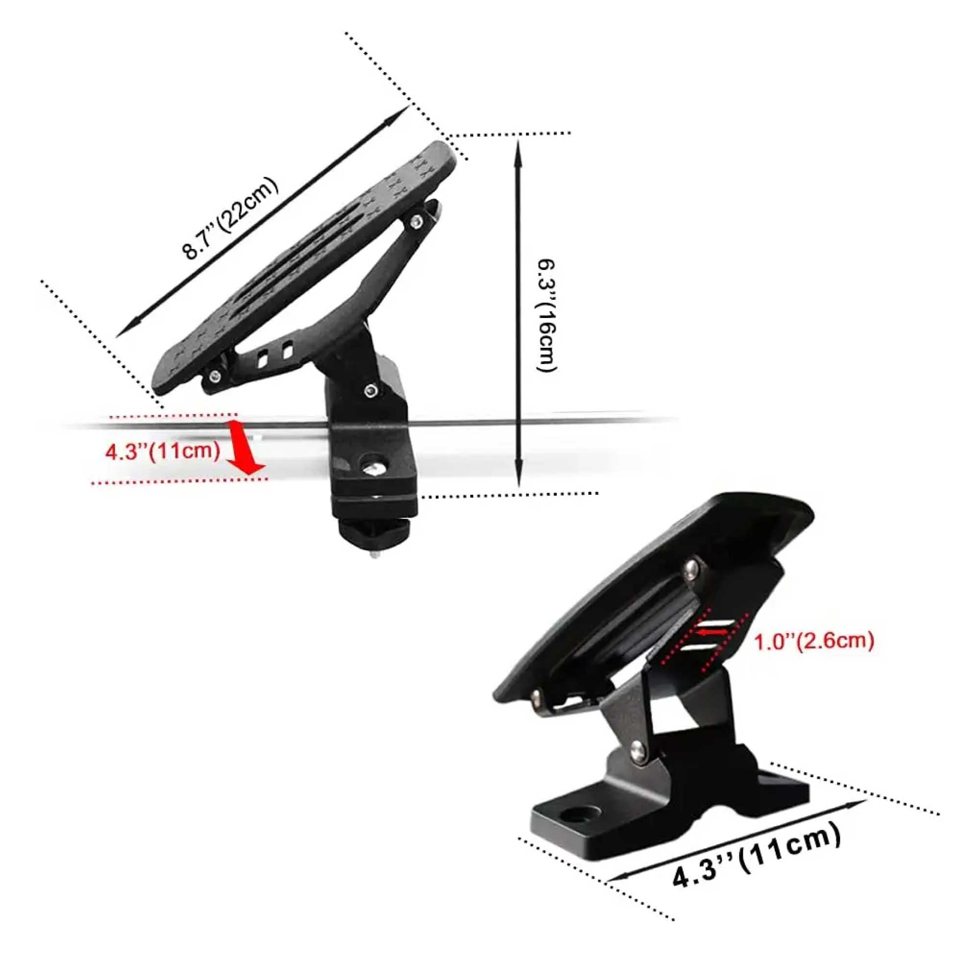 Universal Kayak Holder Car Roof Rack - Travel Saddle Watercraft Carrier Storage-2