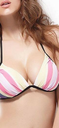 Womens Push Up Silicone Bra Inserts Breast Cleavage Chicken Fillets - Moon Shape-2