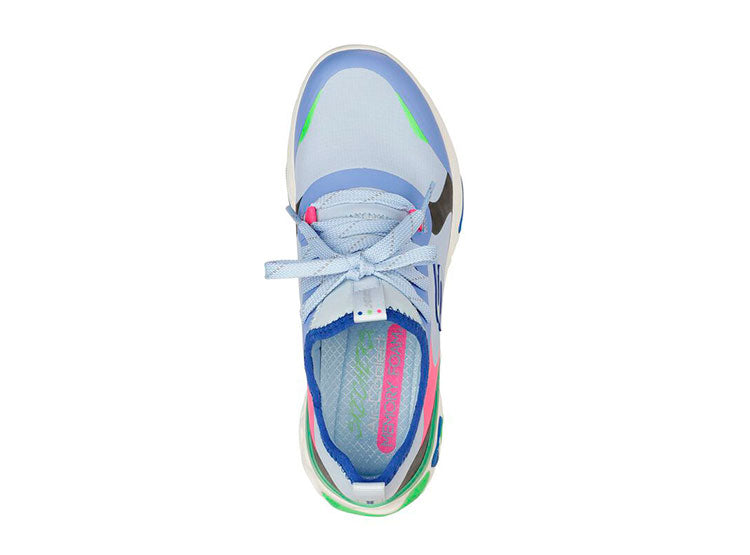 Womens Skechers Skechers Eclipse-Stride Bright White/Multi Walking Athletic Shoes-3