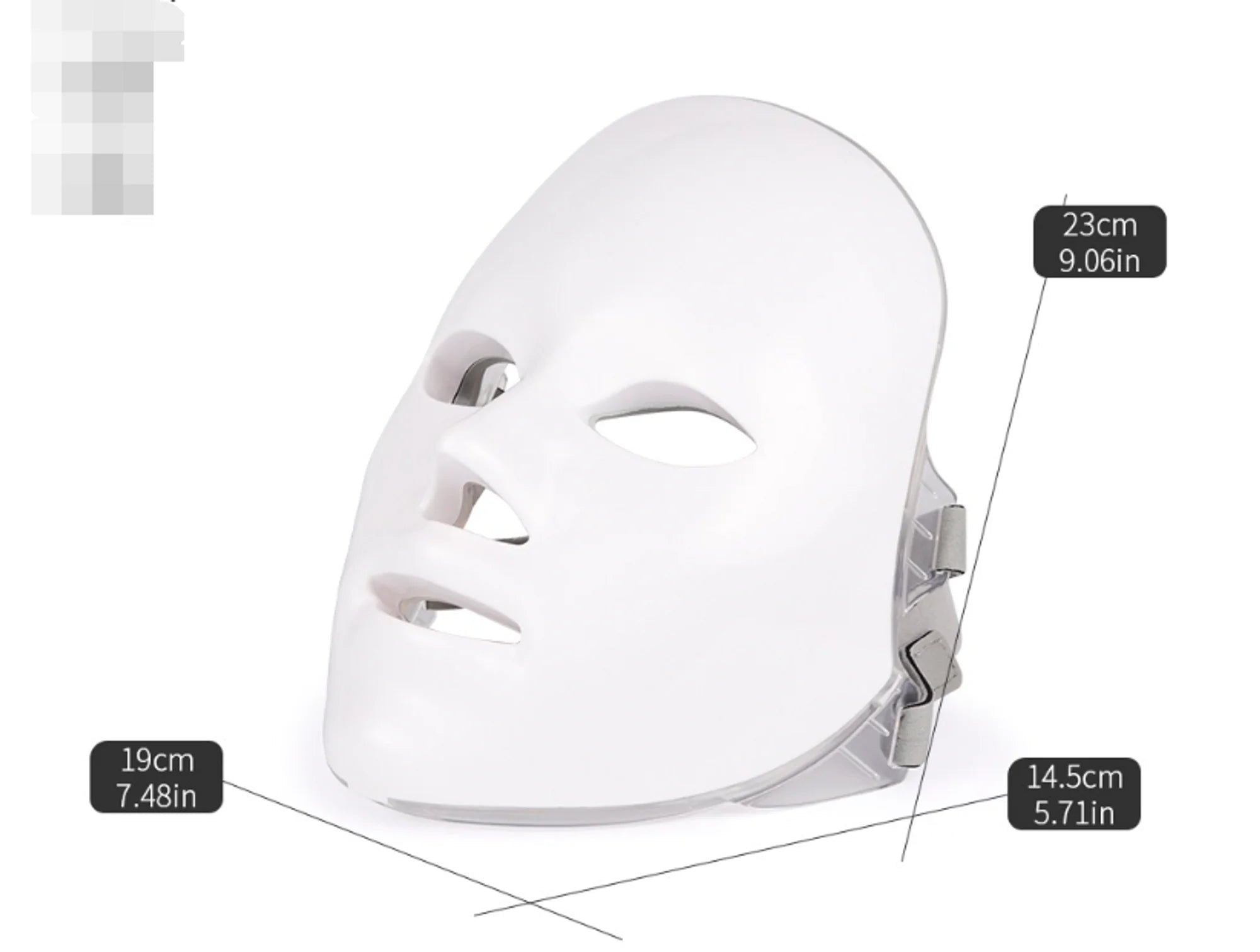 USB 7 Colors LED Facial Mask