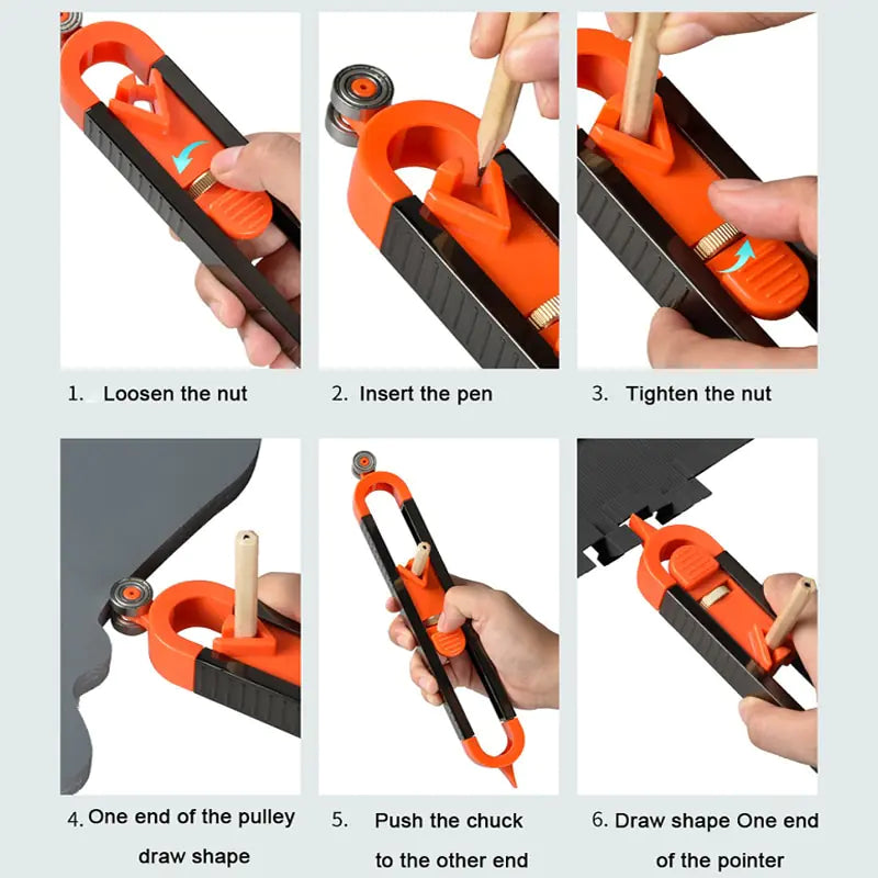 Adjustable Locking Precision Woodworking Gauges