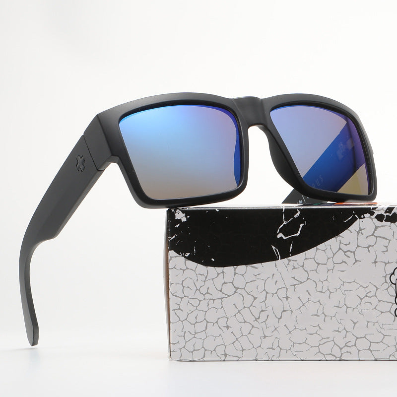 Trendy Polarized Sunglasses Box Colorful Sunglasses Outdoor Bicycle Glasses For Riding All-matching