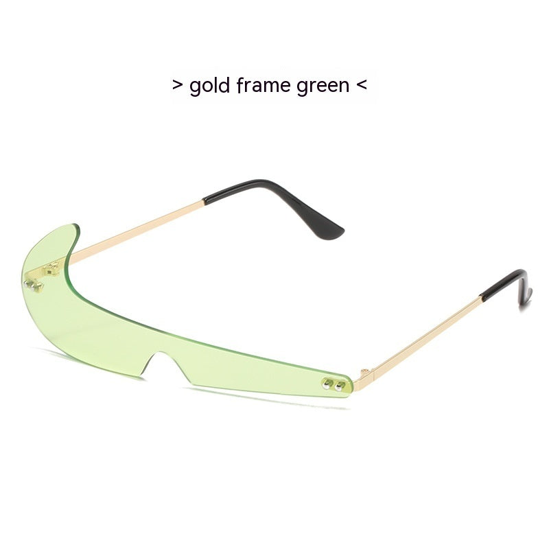 New Light-colored Sunglasses Glasses Lead The Trend