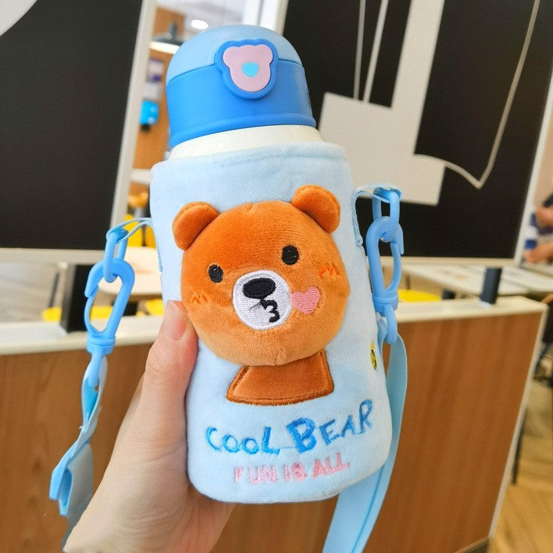 304 Stainless Steel Vacuum Flask For Primary School Students Cute Fashion Mug Vacuum Flask