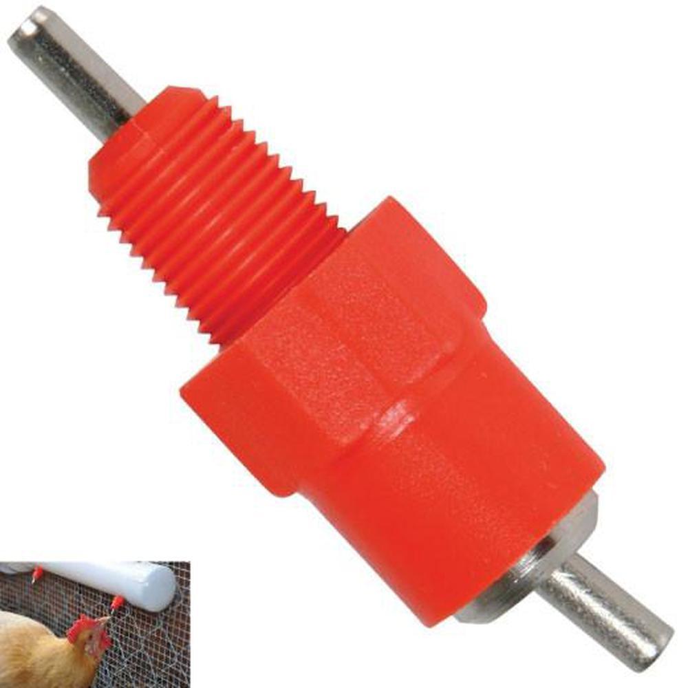 Chicken Valve Nipple Drinker - Poultry Water Automatic Tube Drip Drinkers-0