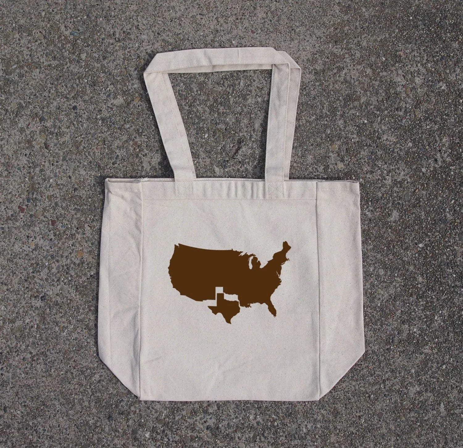 Texas - Cotton Natural Bag