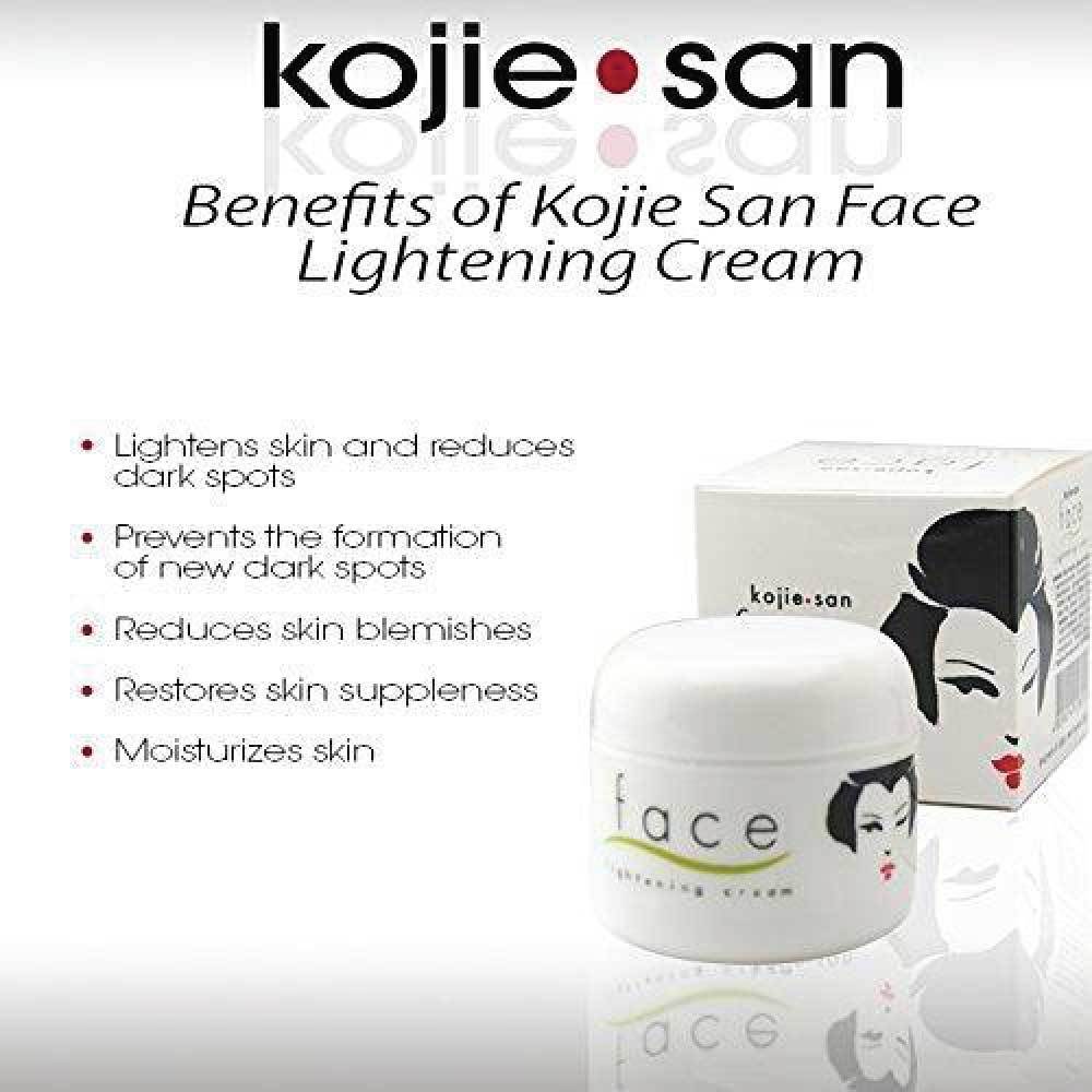 Kojie Face Lightening Cream 30g Skin Whitening Brightening Kojic Acid Dark Spots-1