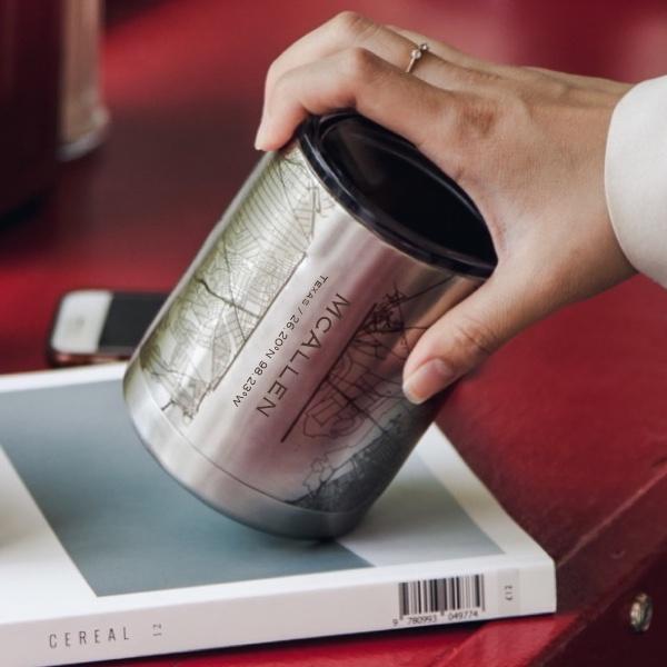 McAllen - Texas Map Insulated Cup