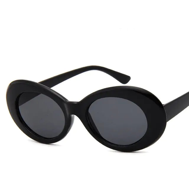 Kurt Cobain Retro Oval Sunglasses