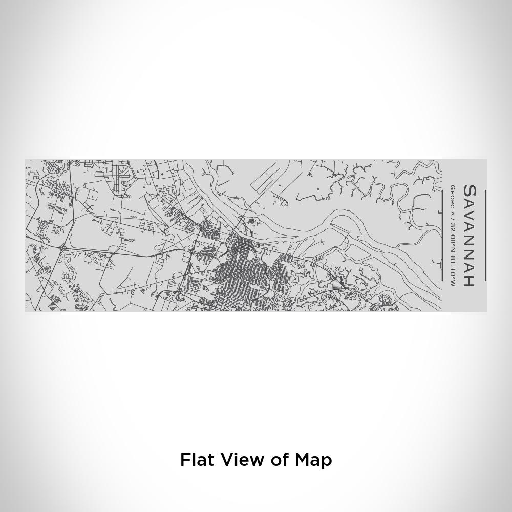 Savannah - Georgia Map Insulated Cup