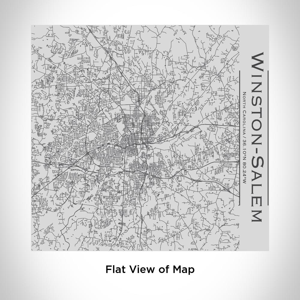 Winston-Salem - North Carolina Map Tumbler