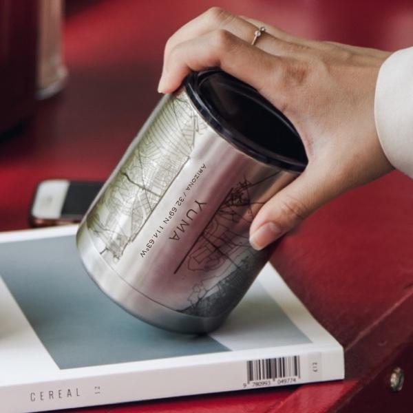 Yuma - Arizona Map Insulated Cup