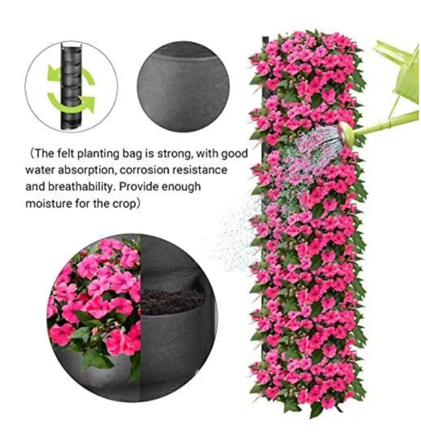Vertical Hanging Garden Pots