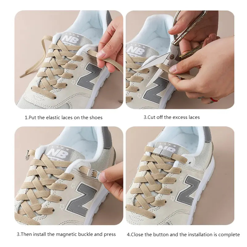 2022 New Magnetic Lock Shoelaces