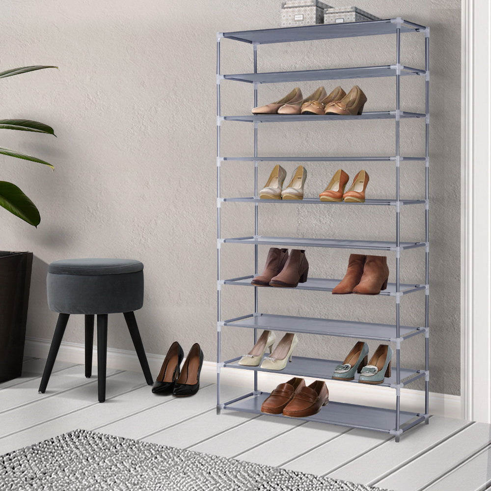 10 Tier Stackable Shoe Rack-7