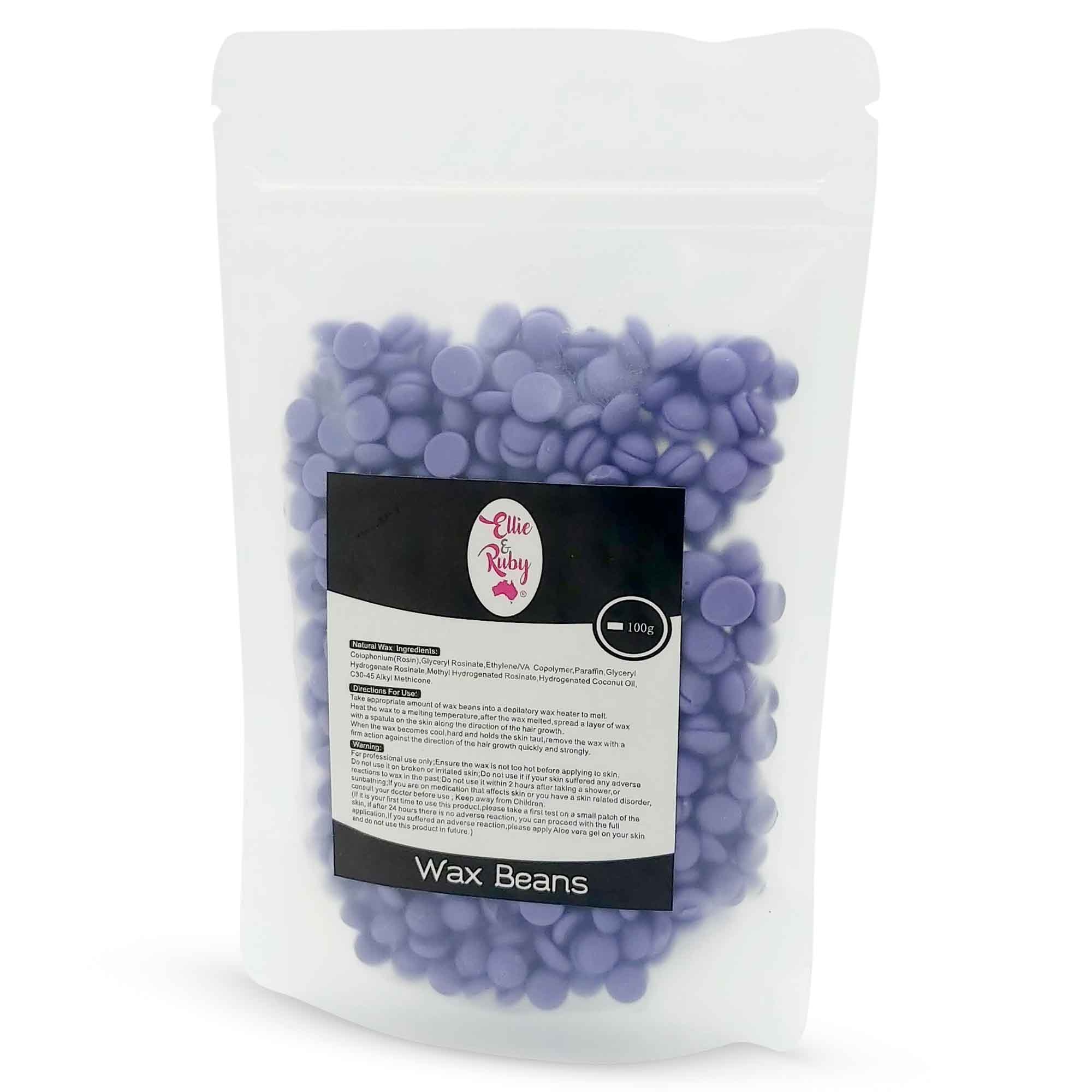 100g Hard Wax Beans - Brazilian Waxing Beads - Stripless Bikini Hair Removal-3