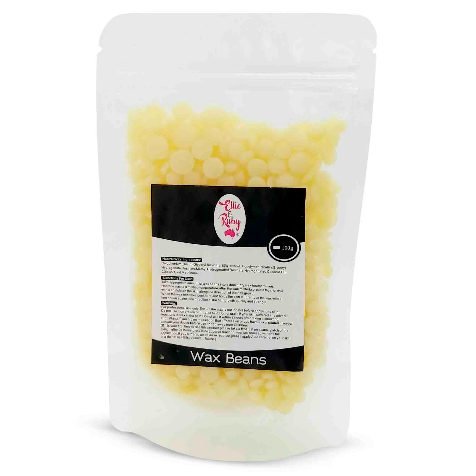 100g Hard Wax Beans - Brazilian Waxing Beads - Stripless Bikini Hair Removal-4