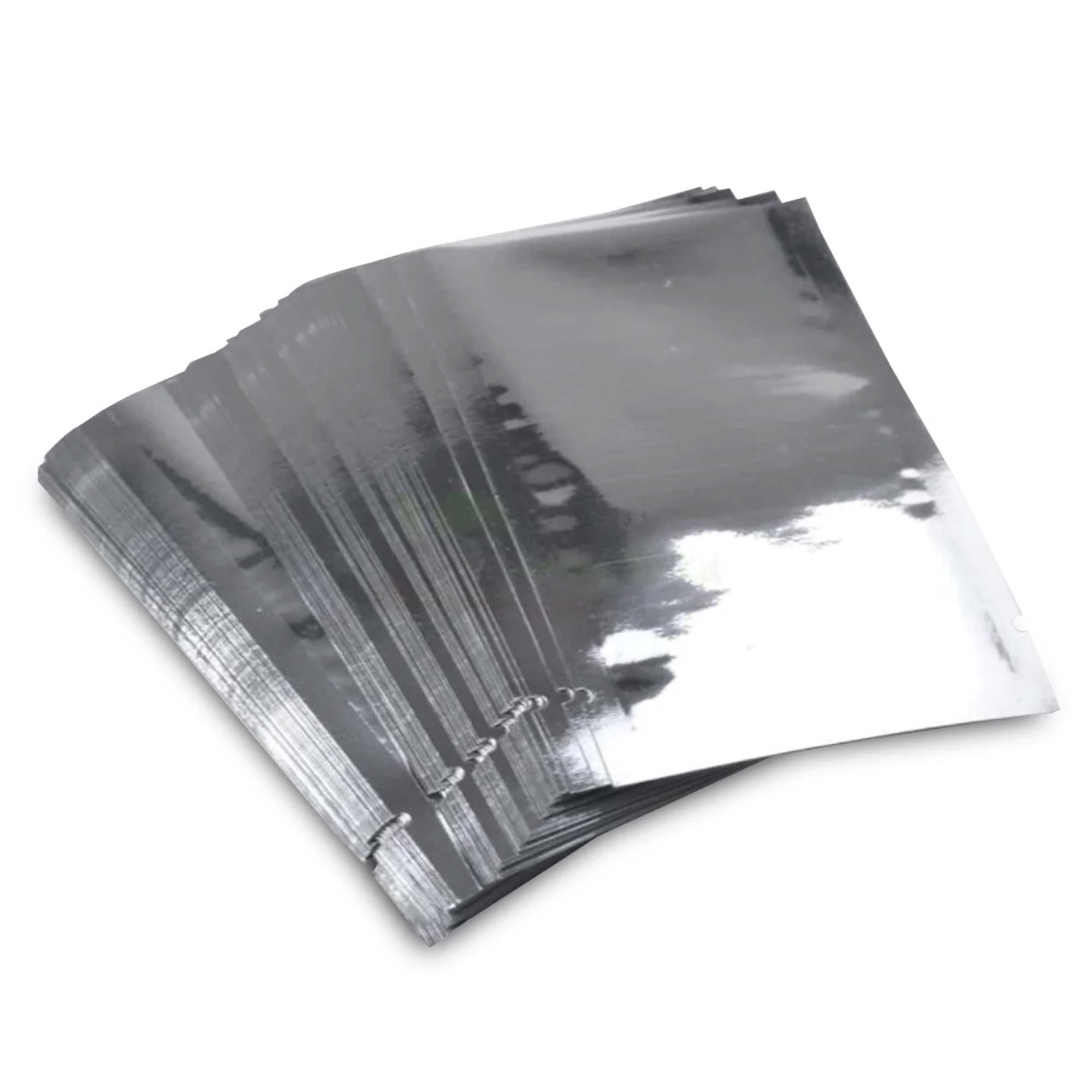 100x Mylar Vacuum Food Pouches 20x30cm - Standing Insulated Food Storage Bag-0