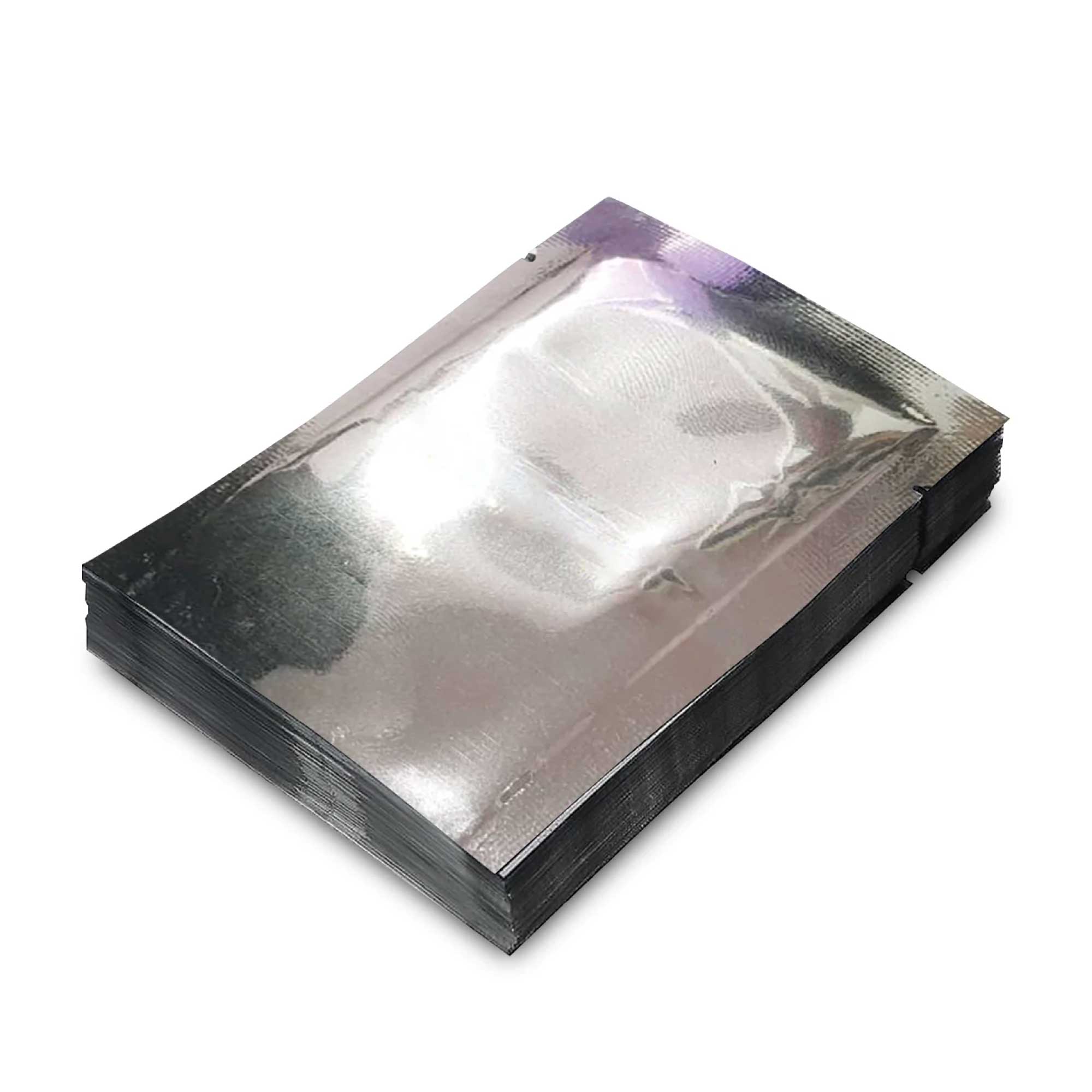 100x Mylar Vacuum Food Pouches 8x12cm - Standing Insulated Food Storage Bag-2